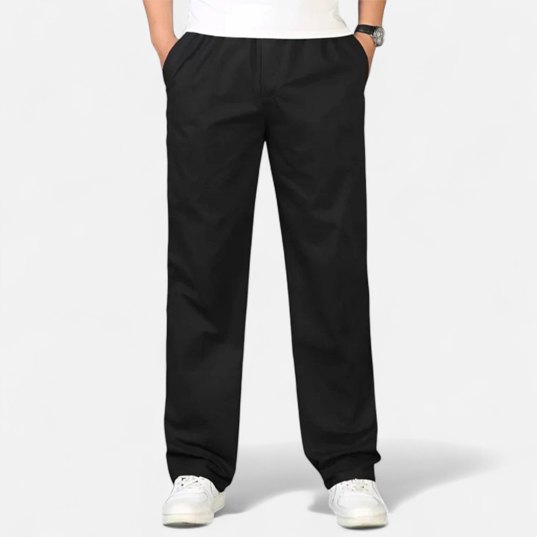 Solènne | Men’s Mayfair Tailored Cotton Pants