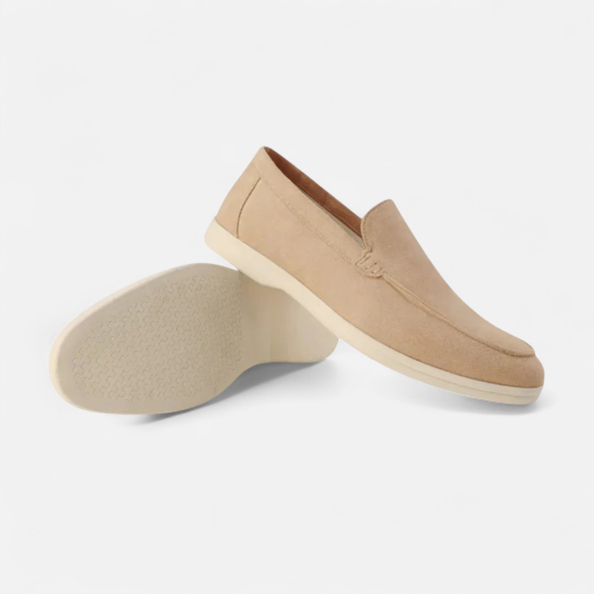 Solènne | Men’s Heritage Suede Slip-Ons