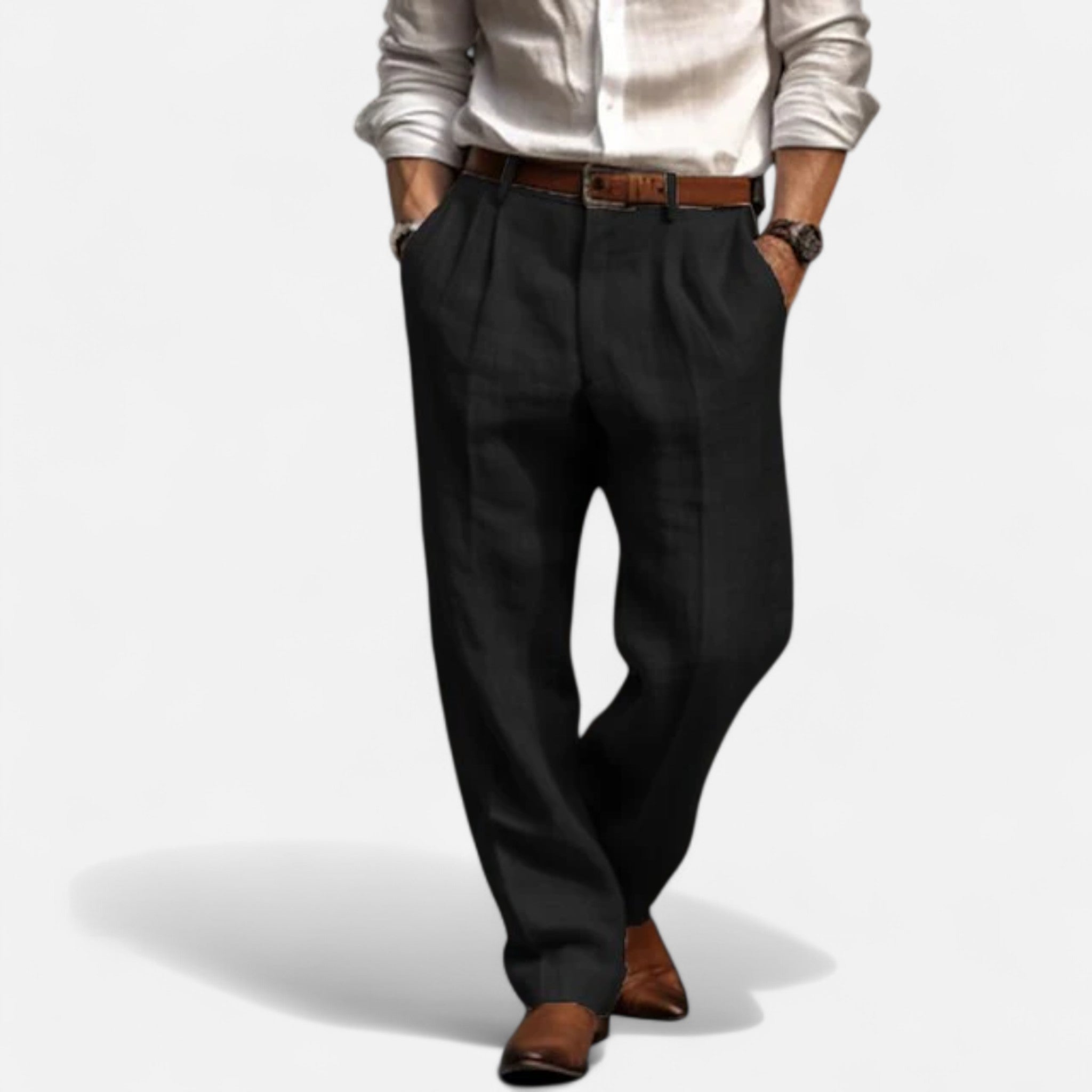 Solènne | Men’s Côte d’Azur Linen Pants