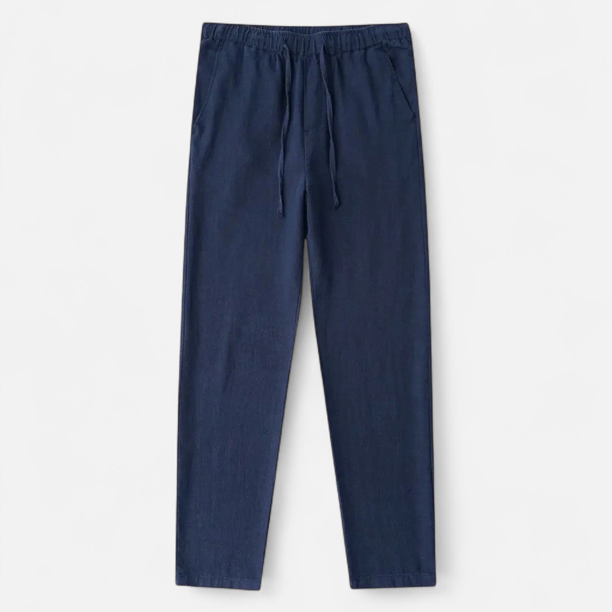 Solènne | Men’s Portofino Relaxed Linen Trousers