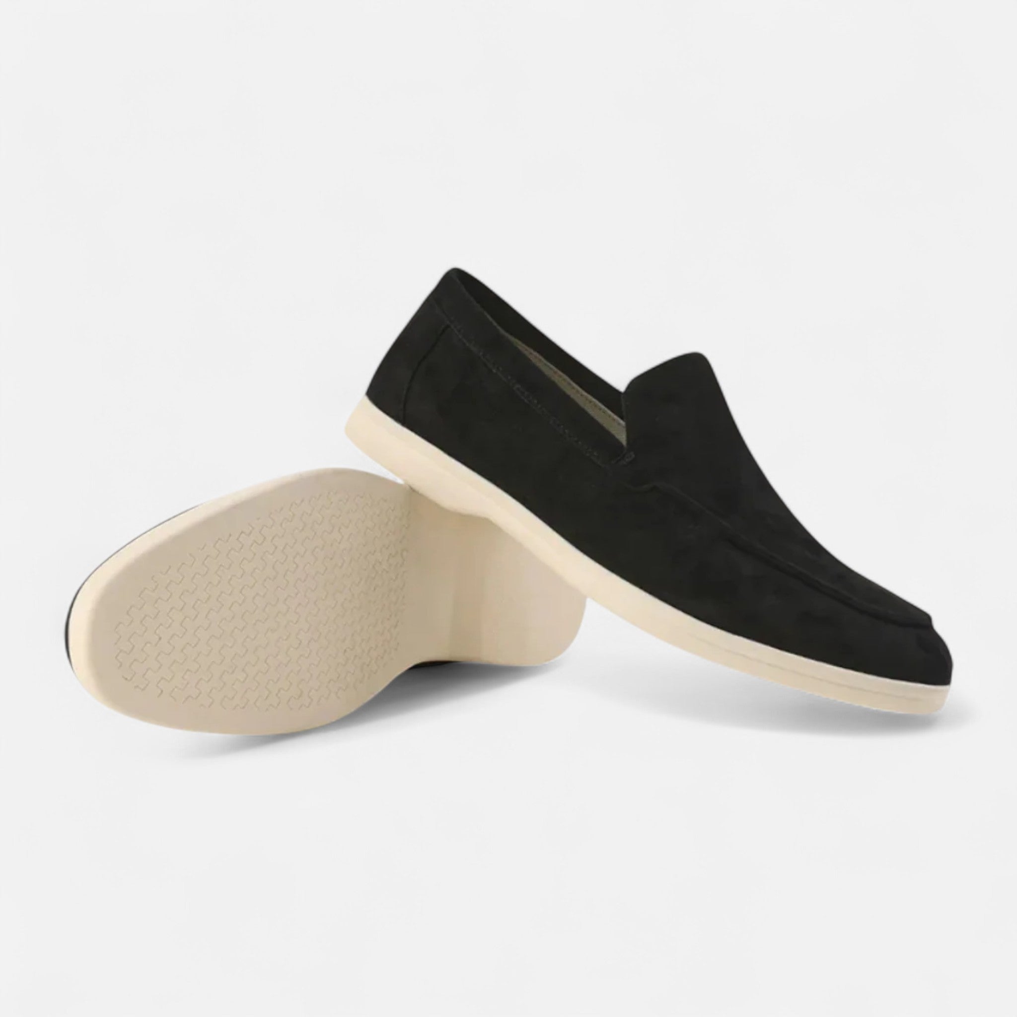 Solènne | Men’s Heritage Suede Slip-Ons