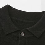Solènne | Men’s Pure Cashmere Polo Knit