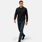 Solènne | Men’s Pure Cashmere Polo Knit