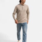 Solènne | Men’s Pure Cashmere Polo Knit