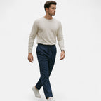 Solènne | Men’s Portofino Relaxed Linen Trousers
