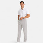 Solènne | Men’s Oxford Loose Fit Dress Trousers