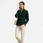 Solènne | Women’s Dual-Zip Colour-Block Sweater