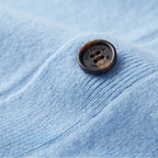 Solènne | Men’s Pure Cashmere Button-Front Cardigan