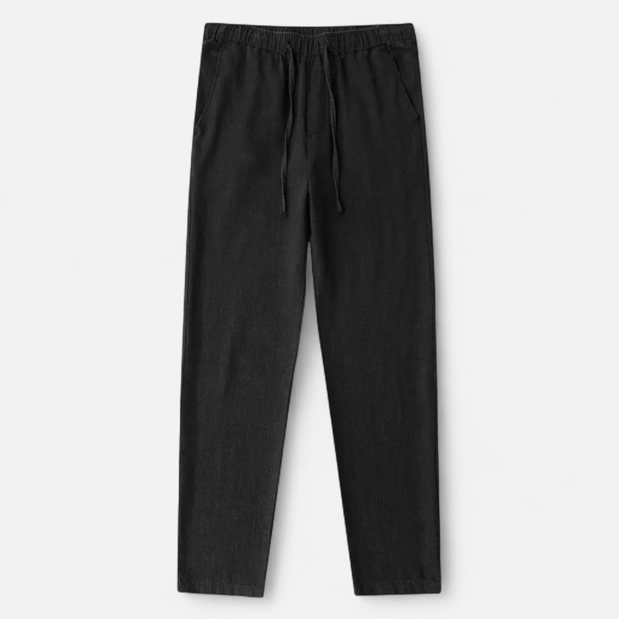 Solènne | Men’s Portofino Relaxed Linen Trousers