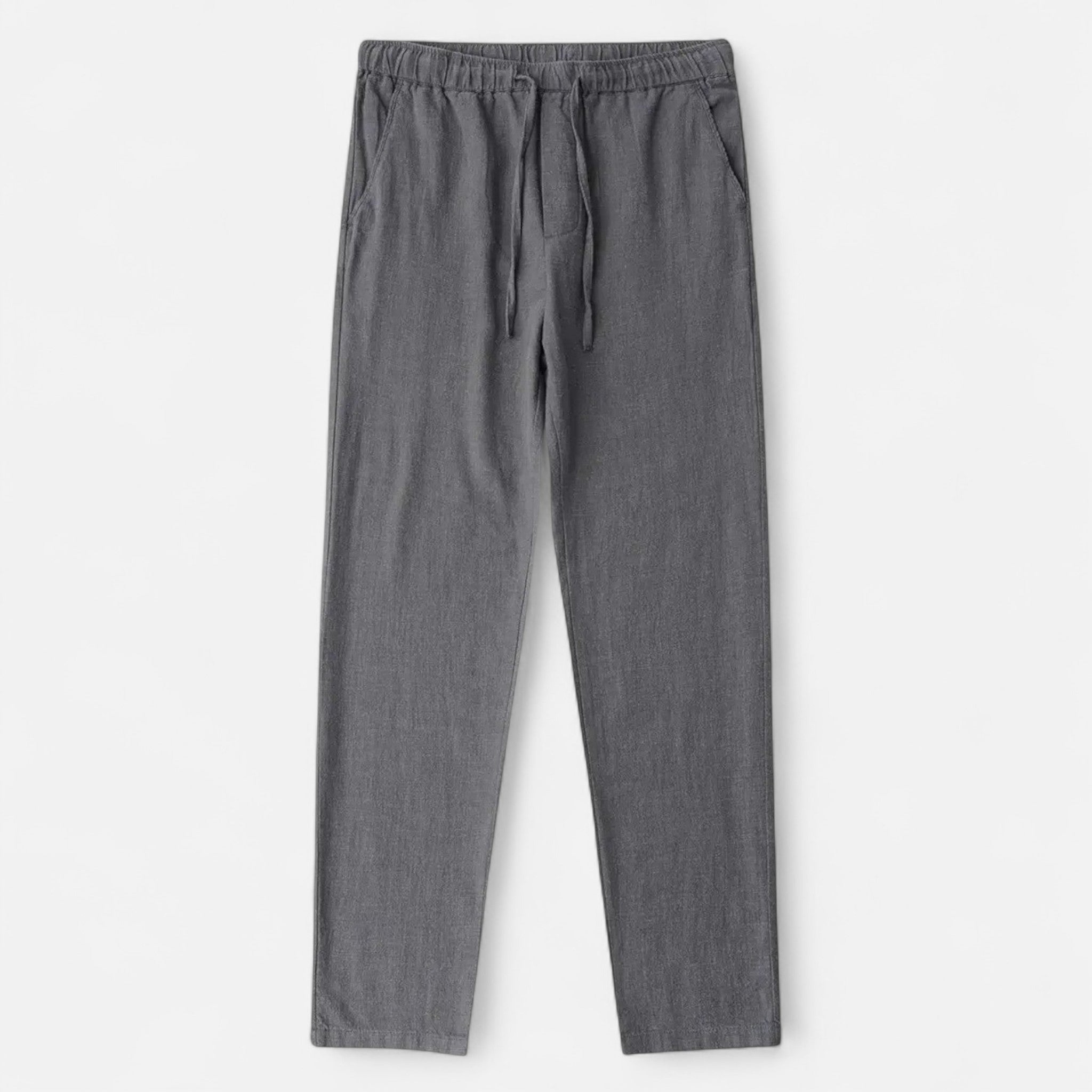 Solènne | Men’s Portofino Relaxed Linen Trousers