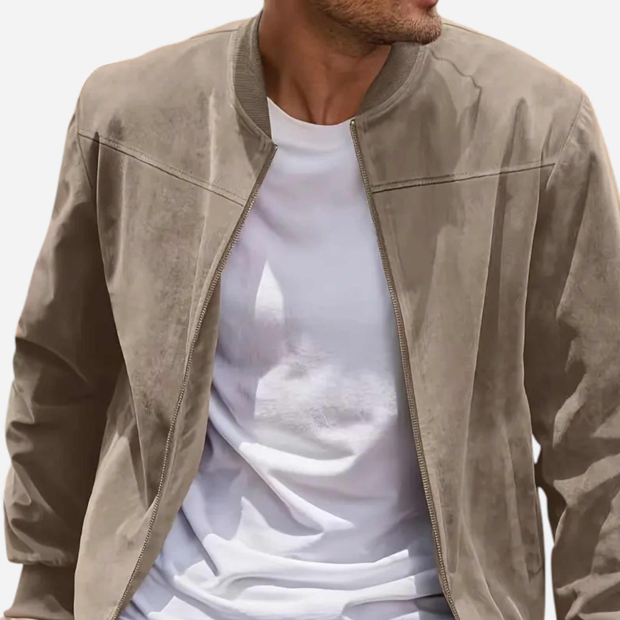Solènne | Men’s Lightweight Vintage Bomber Jacket