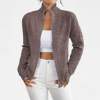 Solènne | Women’s Dual-Zip Colour-Block Sweater