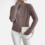 Solènne | Women’s Dual-Zip Colour-Block Sweater