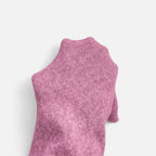 Solènne | Women’s V-Neck Rib-Knit Short-Sleeve Sweater