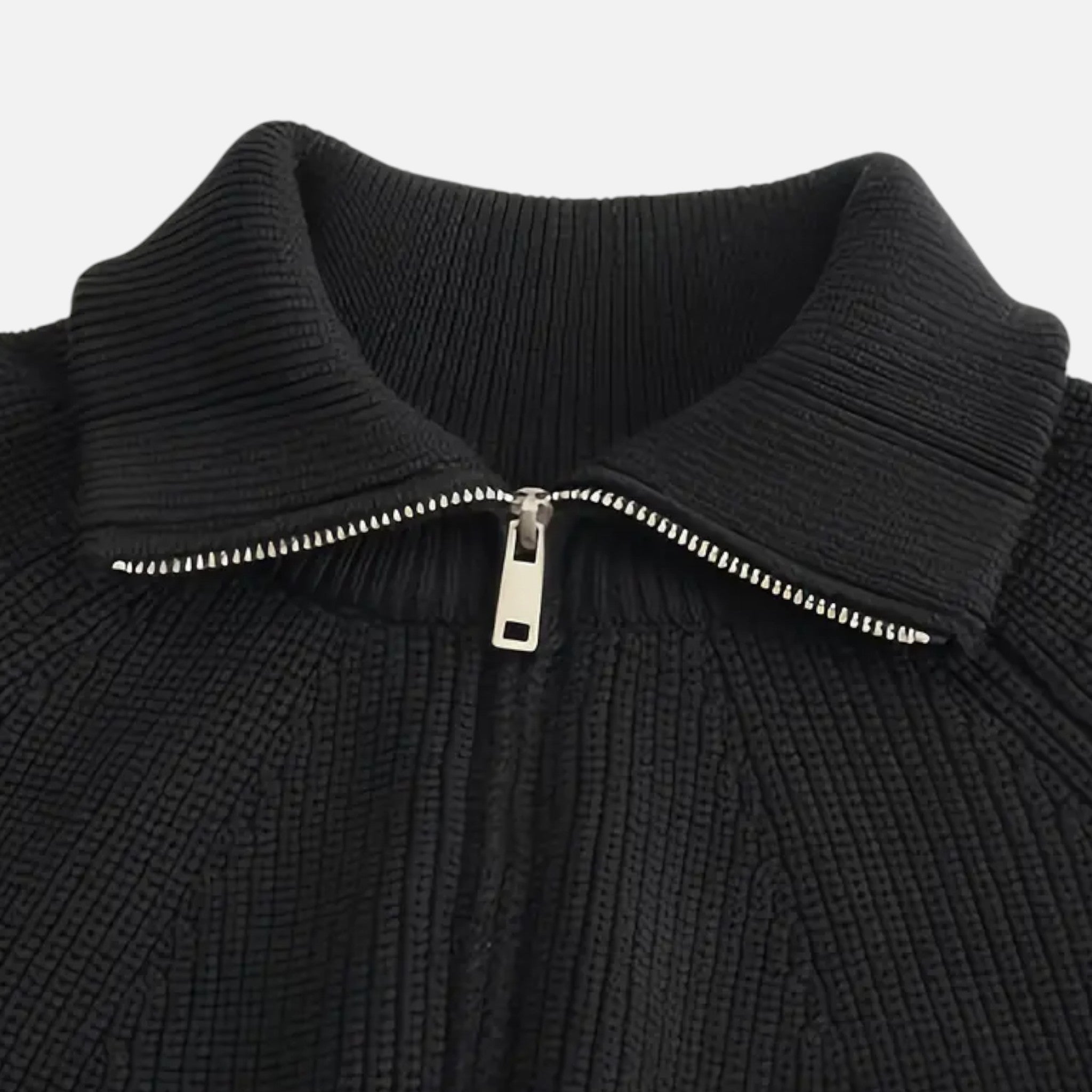 Solènne | Men’s Classic Collar Raglan Knit Sweater