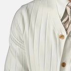 Solènne | Men’s Wool V-Neck Button-Front Cardigan