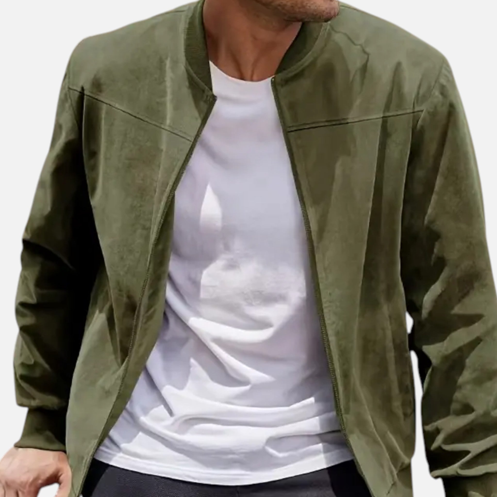 Solènne | Men’s Lightweight Vintage Bomber Jacket