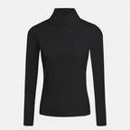 Solènne | Women’s Warm High-Neck Knit Shirt