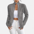 Solènne | Women’s Dual-Zip Colour-Block Sweater
