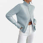 Solènne | Women’s Dual-Zip Colour-Block Sweater