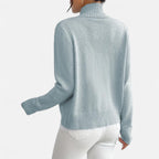 Solènne | Women’s Dual-Zip Colour-Block Sweater
