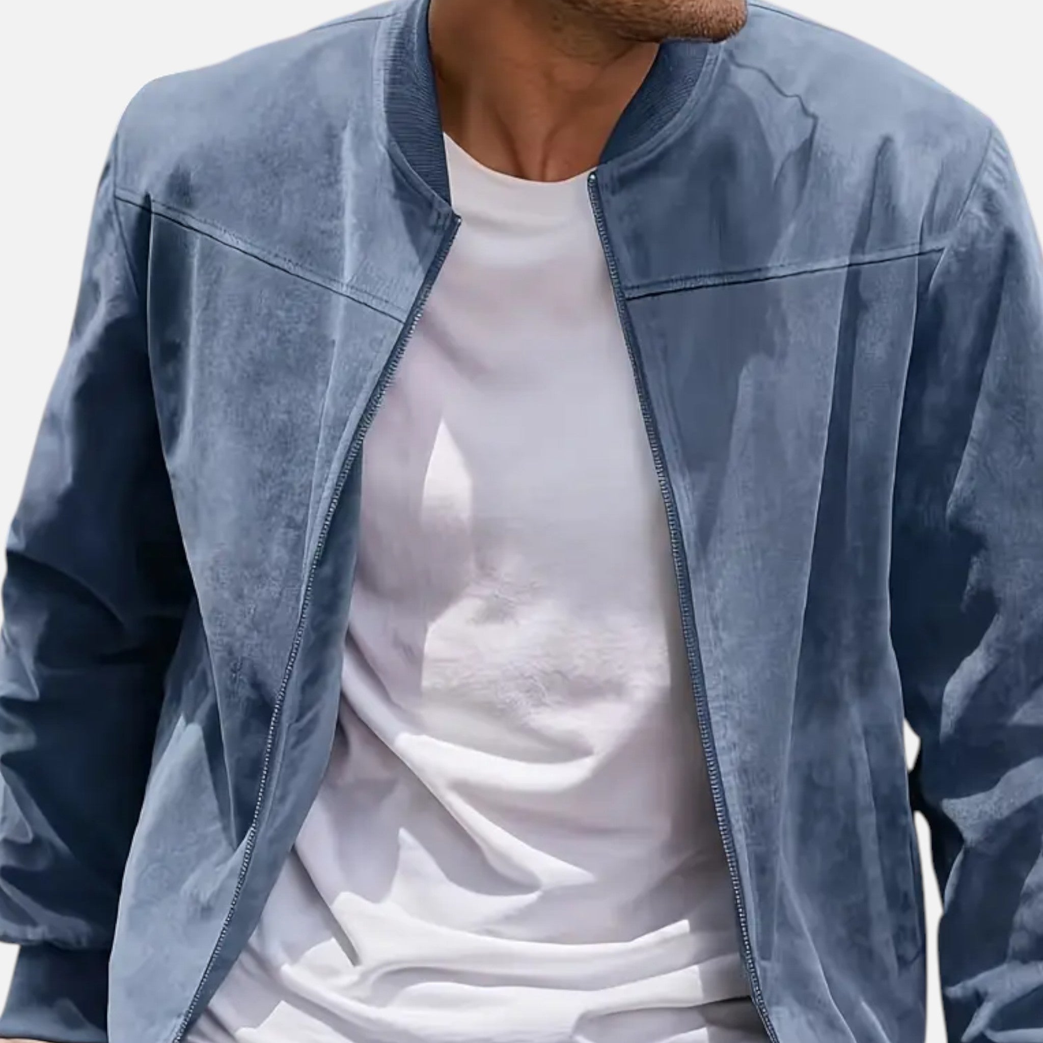 Solènne | Men’s Lightweight Vintage Bomber Jacket