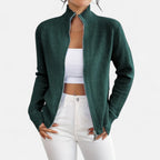 Solènne | Women’s Dual-Zip Colour-Block Sweater