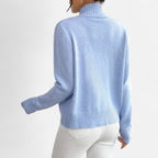 Solènne | Women’s Dual-Zip Colour-Block Sweater