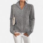 Solènne | Women’s Dual-Zip Colour-Block Sweater