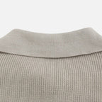 Solènne | Men’s Cotton Half-Zip Knit Sweater