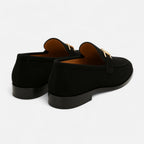 Solènne | Men’s Luxurious Suede Almond-Toe Loafers