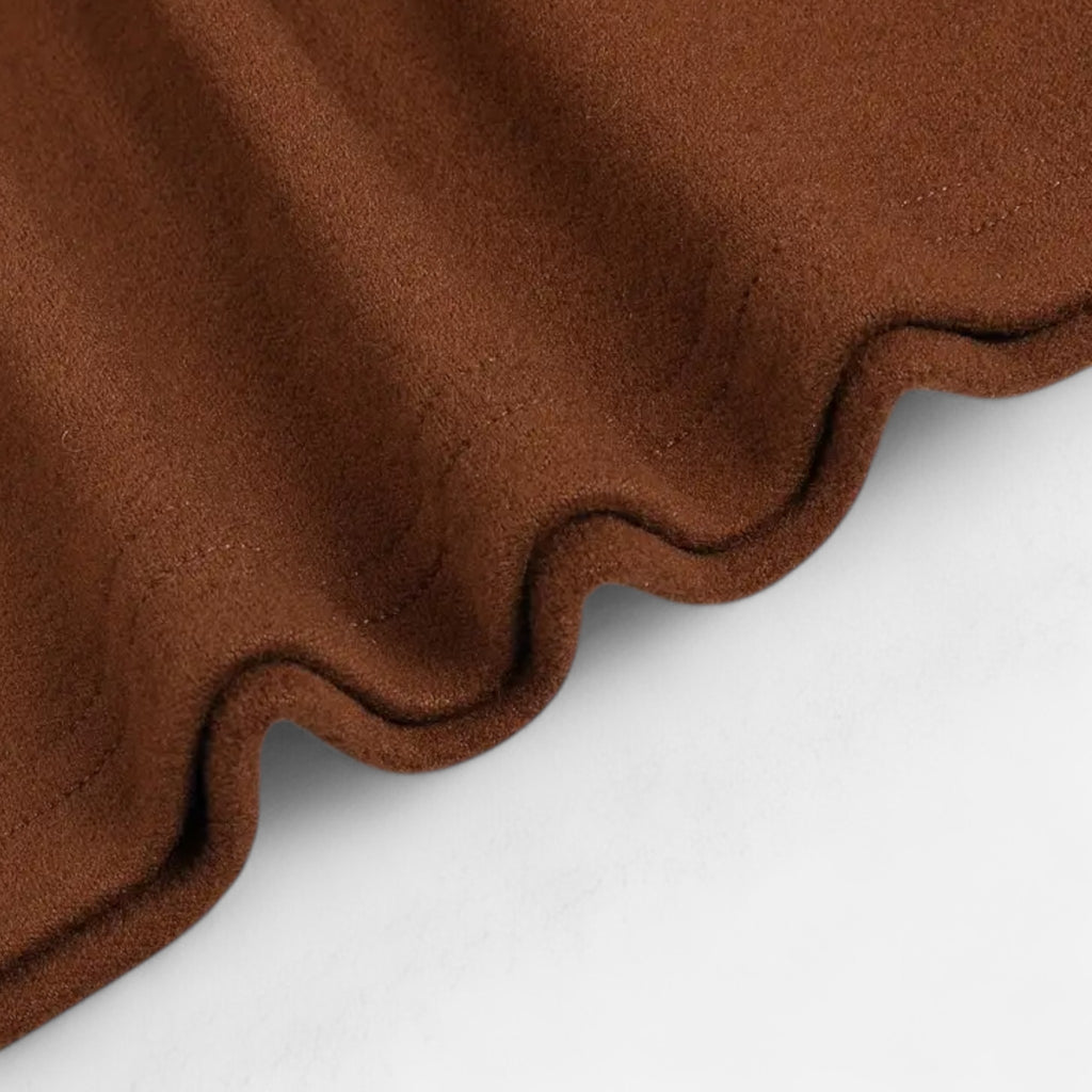 Solènne | Women’s Warm High-Neck Knit Shirt