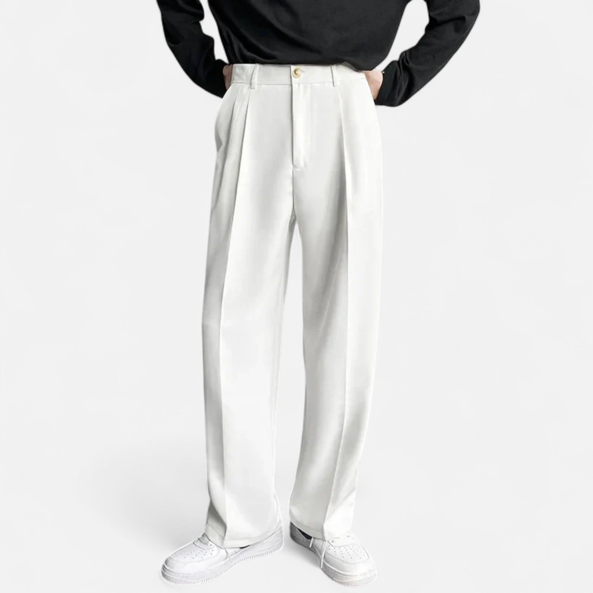 Solènne | Men’s Savile Row Slim Tailored Pants