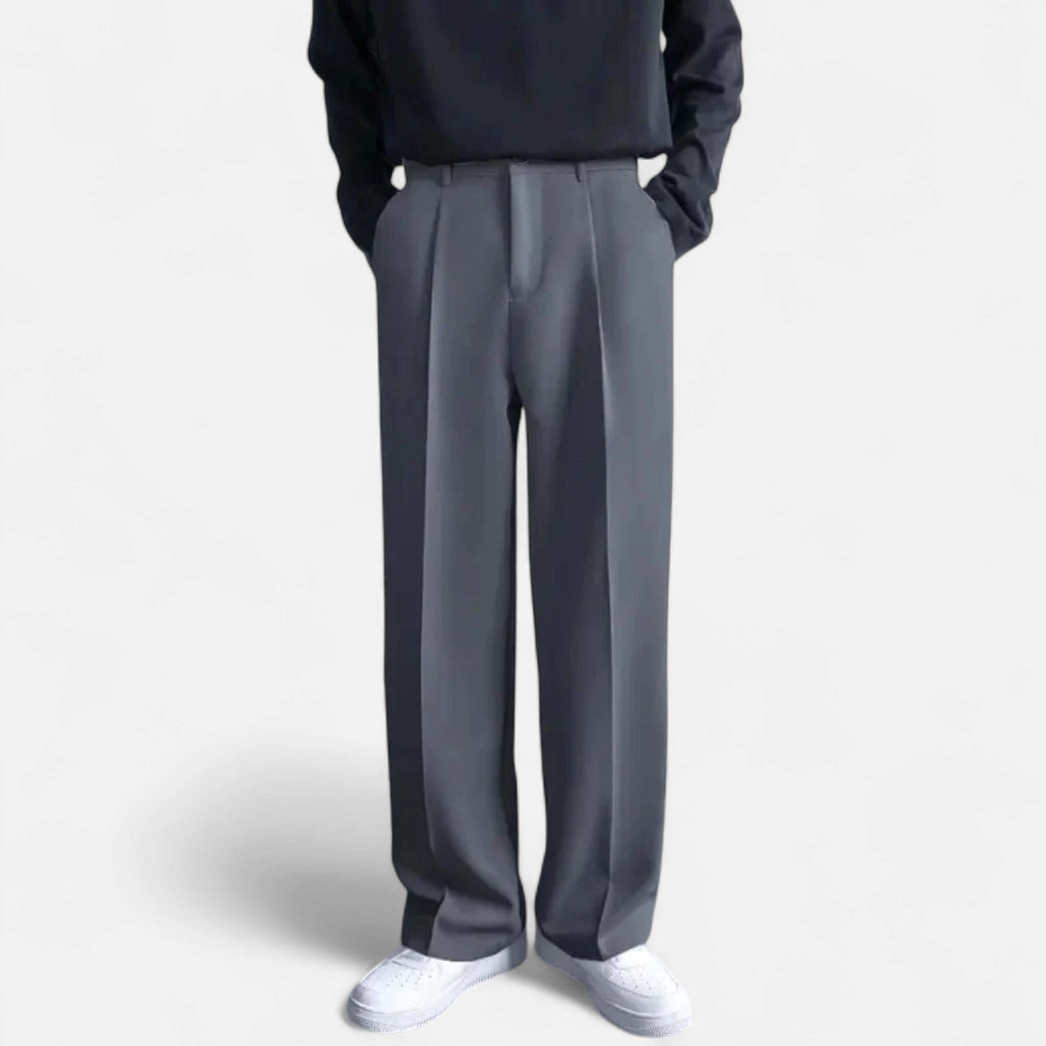 Solènne | Men’s Savile Row Slim Tailored Pants