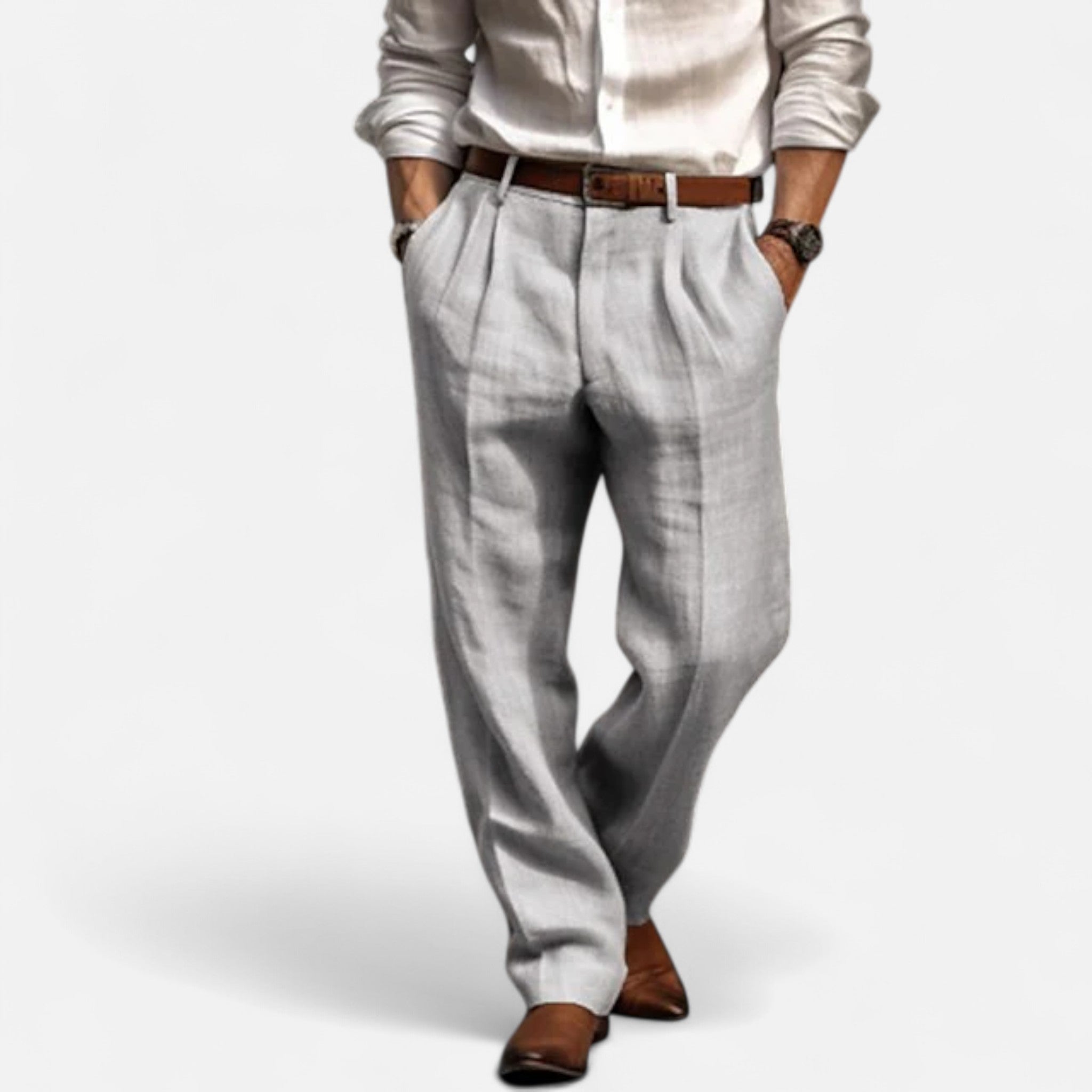 Solènne | Men’s Côte d’Azur Linen Pants