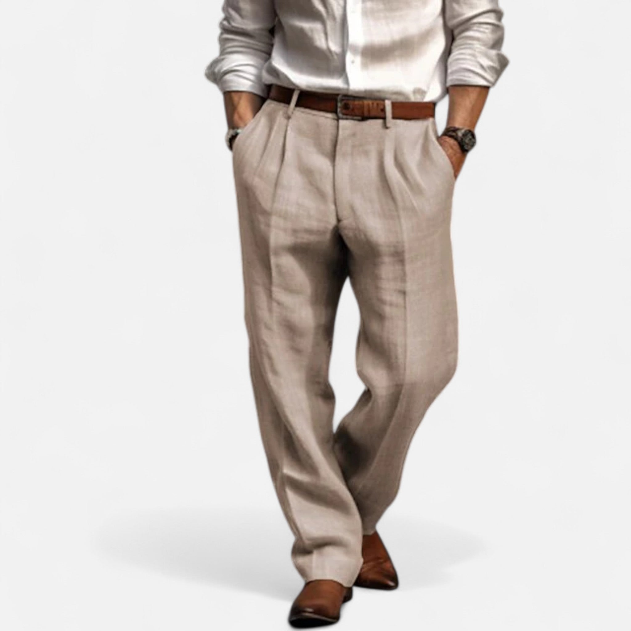 Solènne | Men’s Côte d’Azur Linen Pants