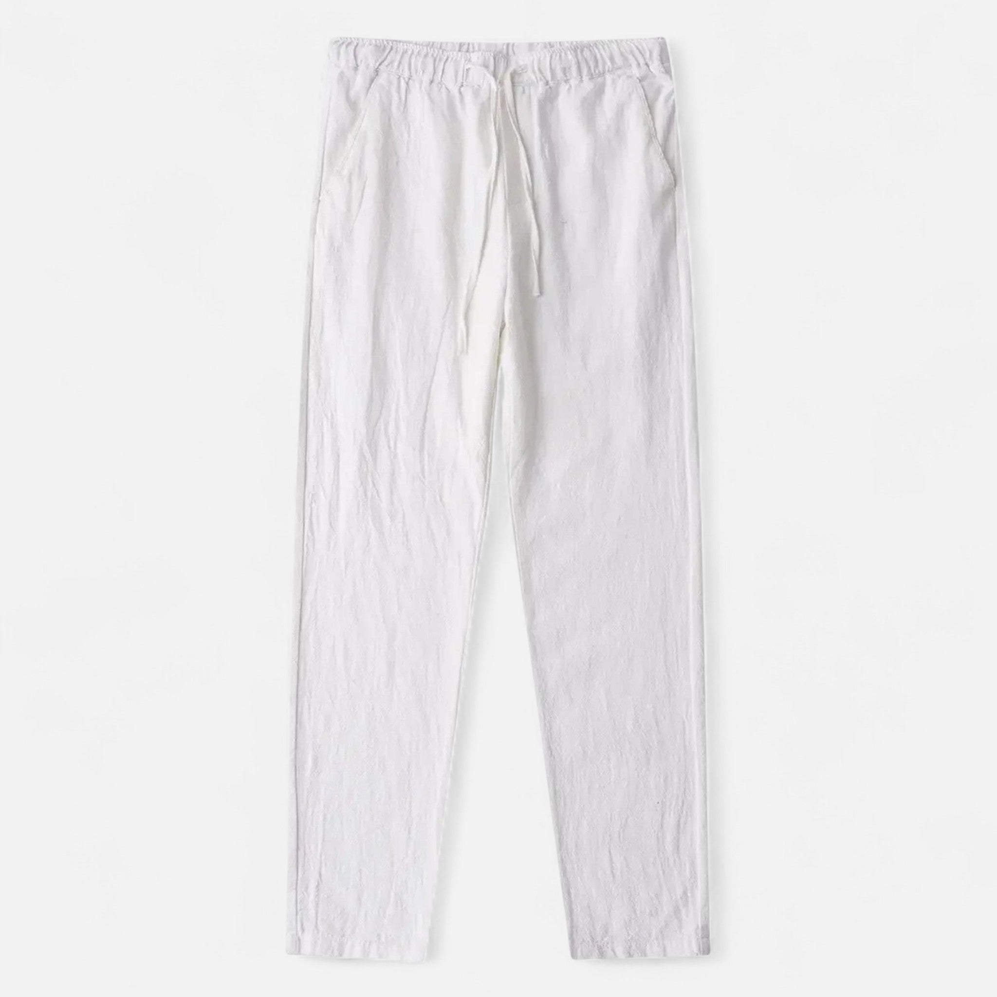 Solènne | Men’s Portofino Relaxed Linen Trousers
