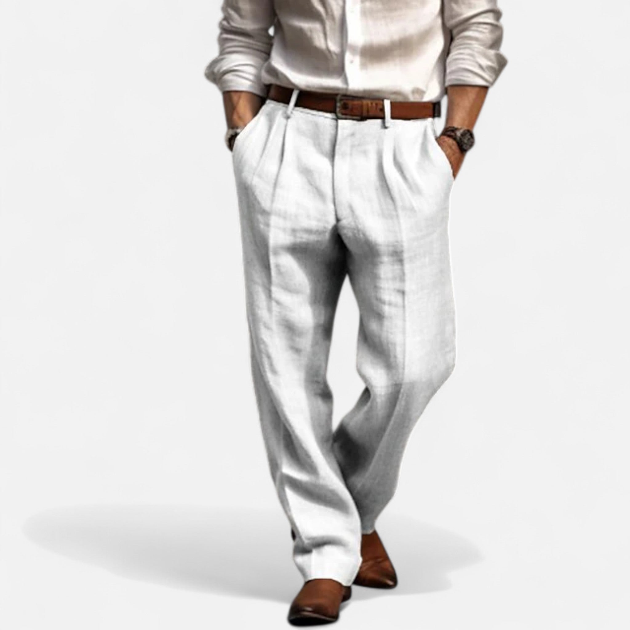 Solènne | Men’s Côte d’Azur Linen Pants